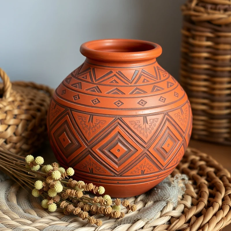 Handmade African Clay Pot